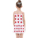 Heart Red Love Valentines Day Kids  Summer Sun Dress View2