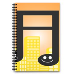 Abstract Anthropomorphic Art 5 5  X 8 5  Notebook by HermanTelo