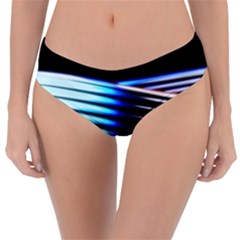 Motion Line Illustrations Reversible Classic Bikini Bottoms by HermanTelo