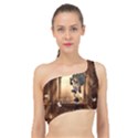 Little Dark Fairy In The Night Spliced Up Bikini Top  View1