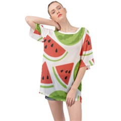 Watermelon Juice Auglis Clip Art Watermelon Oversized Chiffon Top by Vaneshart