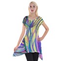 Happpy (4) Short Sleeve Side Drop Tunic View1