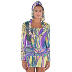 Happpy (4) Long Sleeve Hooded T-shirt by nicholakarma