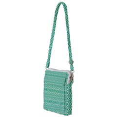 Pattern Green Multi Function Travel Bag by Mariart