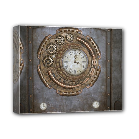 Elegant Steampunk Design Deluxe Canvas 14  X 11  (stretched) by FantasyWorld7