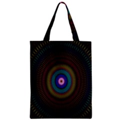 Artskop Kaleidoscope Pattern Zipper Classic Tote Bag by Sapixe
