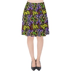 Ab 73 Velvet High Waist Skirt by ArtworkByPatrick