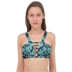 Leaves Cage Up Bikini Top by Sobalvarro