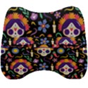 Dia de los muertos Velour Head Support Cushion View2