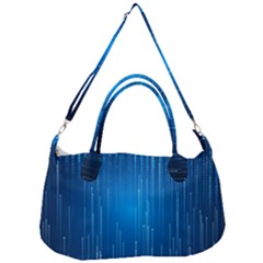 Abstract Rain Space Removal Strap Handbag by HermanTelo