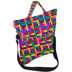 Ab 77 1 Fold Over Handle Tote Bag by ArtworkByPatrick