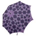 A Gift With Flowers Stars And Bubble Wrap Hook Handle Umbrellas (Small) View2