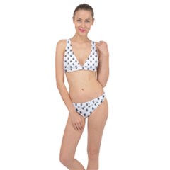 Funny Clown Sketchy Drawing Pattern Classic Banded Bikini Set  by dflcprintsclothing