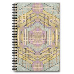 Temple Of Wood With A Touch Of Japan 5 5  X 8 5  Notebook by pepitasart