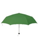 Pepe The Frog Smug face with smile and hand on chin meme Kekistan all over print green Folding Umbrellas View3