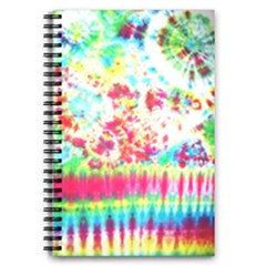 Pattern Decorated Schoolbus Tie Dye 5 5  X 8 5  Notebook by Amaryn4rt