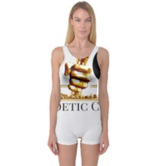  One Piece Boyleg Swimsuit by PoetsBlock