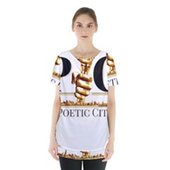  Skirt Hem Sports Top by PoetsBlock