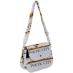  Saddle Handbag by PoetsBlock