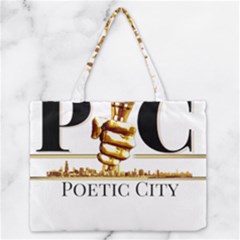  Zipper Medium Tote Bag by PoetsBlock