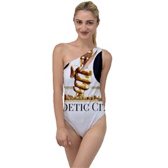  To One Side Swimsuit by PoetsBlock