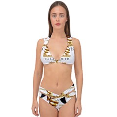  Double Strap Halter Bikini Set by PoetsBlock