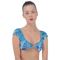 Music Piano Treble Clef Clef Cap Sleeve Ring Bikini Top by Wegoenart