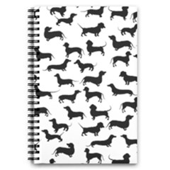 Dachshunds! 5 5  X 8 5  Notebook by ZeeBee