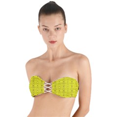 Ab 96 Twist Bandeau Bikini Top by ArtworkByPatrick