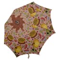 Thanksgiving Pattern Hook Handle Umbrellas (Medium) View2