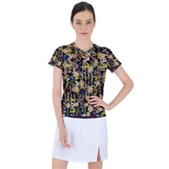 Festive And Celebrate In Good Style Women s Mesh Sports Top by pepitasart