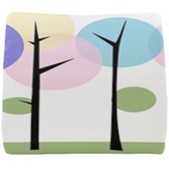 Forest Trees Nature Plants Seat Cushion by HermanTelo