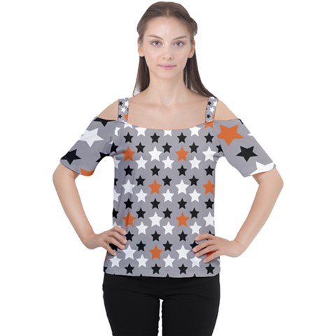 All Star Basketball Cutout Shoulder Tee by mccallacoulturesports