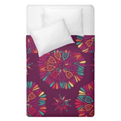 Circle Pattern Duvet Cover Double Side (single Size) by designsbymallika