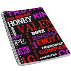 Love Friendship Friends Heart 5 5  X 8 5  Notebook by HermanTelo