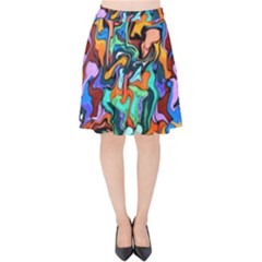 Ab 132 Velvet High Waist Skirt by ArtworkByPatrick