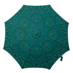 Over The Calm Sea Is The Most Beautiful Star Hook Handle Umbrellas (large) by pepitasart