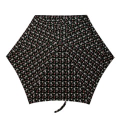 Chrix Pat Black Mini Folding Umbrellas by snowwhitegirl