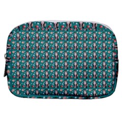 Chrix Pat Teal Make Up Pouch (small) by snowwhitegirl