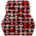 Background Red Summary Car Seat Velour Cushion  View1