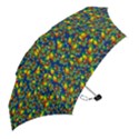 Clown World Pepe The Frog Honkhonk Meme Kekistan Funny Pattern Blue  Mini Folding Umbrellas View2