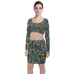 Clown World Pepe The Frog Honkhonk Meme Kekistan Funny Pattern Blue  Top And Skirt Sets by snek