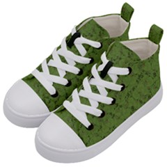 Groyper Pepe The Frog Original Meme Funny Kekistan Green Pattern Kids  Mid-top Canvas Sneakers by snek