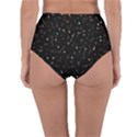 Abstract Colorful Glitters Background Vector Reversible High-Waist Bikini Bottoms View2