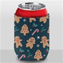 Colourful Funny Christmas Pattern Can Holder View2