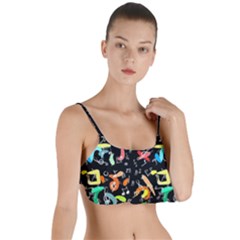 Music 2 Layered Top Bikini Top  by ArtworkByPatrick