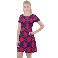 Df Wyonna Wanlay Cap Sleeve Velour Dress  by deformigo