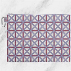 Df Donos Grid Canvas Cosmetic Bag (xxxl) by deformigo