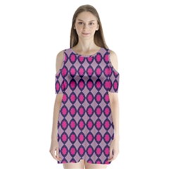 Df Blizzee City Shoulder Cutout Velvet One Piece by deformigo
