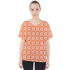Df Agnosia Montamino V-neck Dolman Drape Top by deformigo